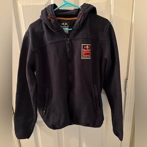 KTM Red Bull Racing Team Zip Up Hoodie - LARGE